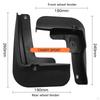 4 Pieces Car Wheel Mud Flaps Automotive Styling Accessories ,Mud Guards Mudguard for Camry