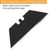 10/30/50Pcs Utility Knife Trapezoid Blades Replacement DIY Art Craft Cutter Tool Blade Special Knife Blades Steel Material