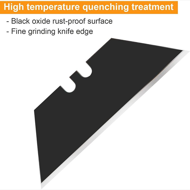 10/30/50Pcs Utility Knife Trapezoid Blades Replacement DIY Art Craft Cutter Tool Blade Special Knife Blades Steel Material