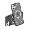 For iPhone 17 Case Compatible with MagSafe Glitter Powder PC+TPU Phone Cover