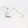 Pan Jia S925 Sterling Silver European & American Style Bow Necklace: Simple, Versatile & Gorgeous.