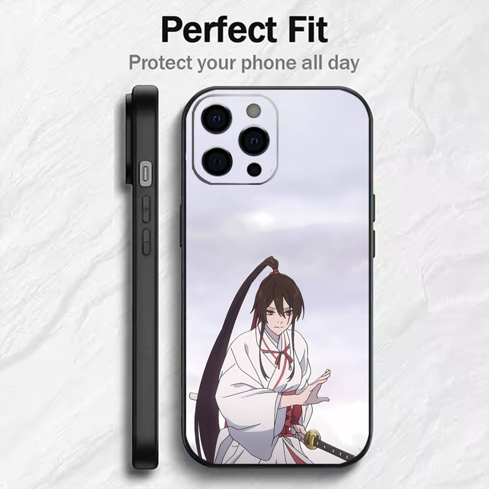 Yamada Asaemon Sagiri Phone Case For iPhone17,16,15,14,13,12 Plus,Max Soft Silicone Black Cover