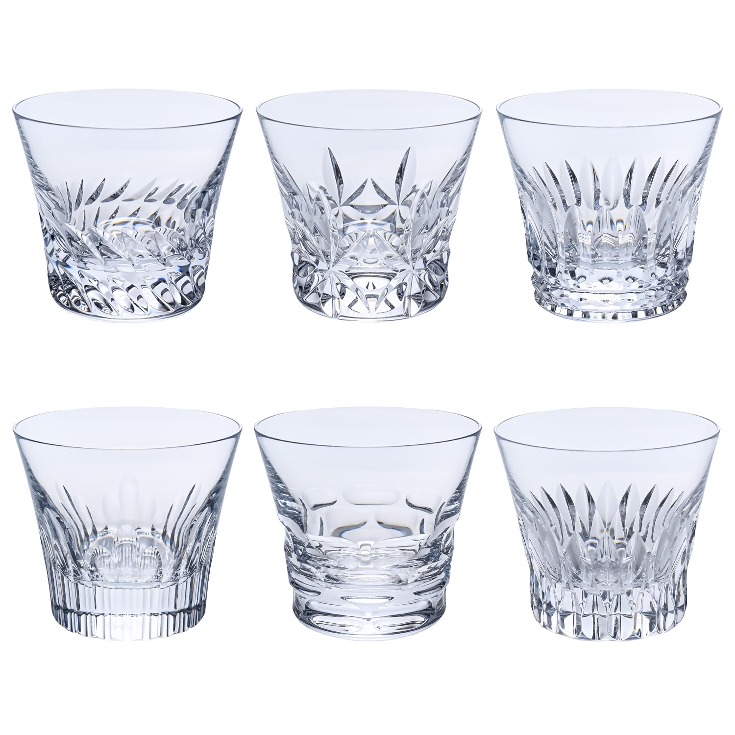 

Baccarat Glass Everyday Classic Tumbler Old Fashioned Rocks Glass Set of 6 2816214 [Item]
