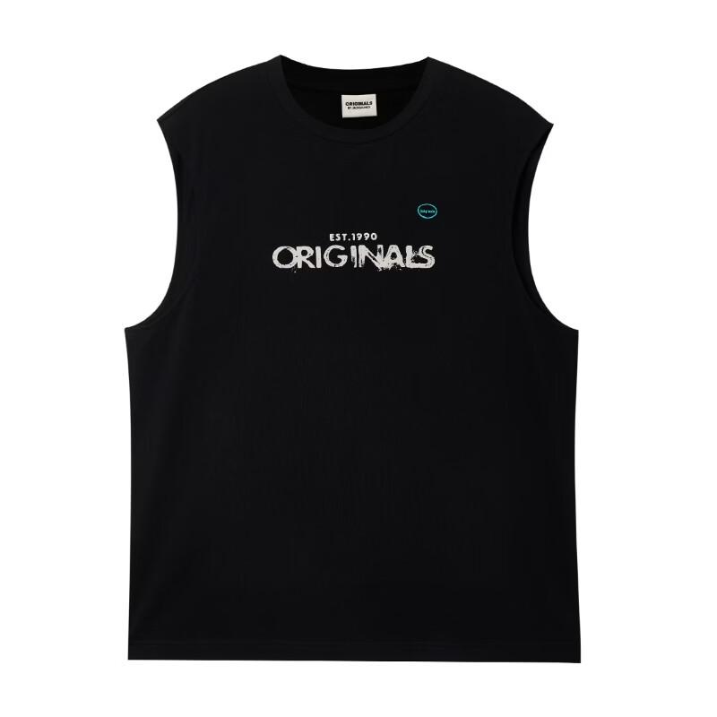 JACK&JONES Men's Pure Cotton Graphic Tank Top