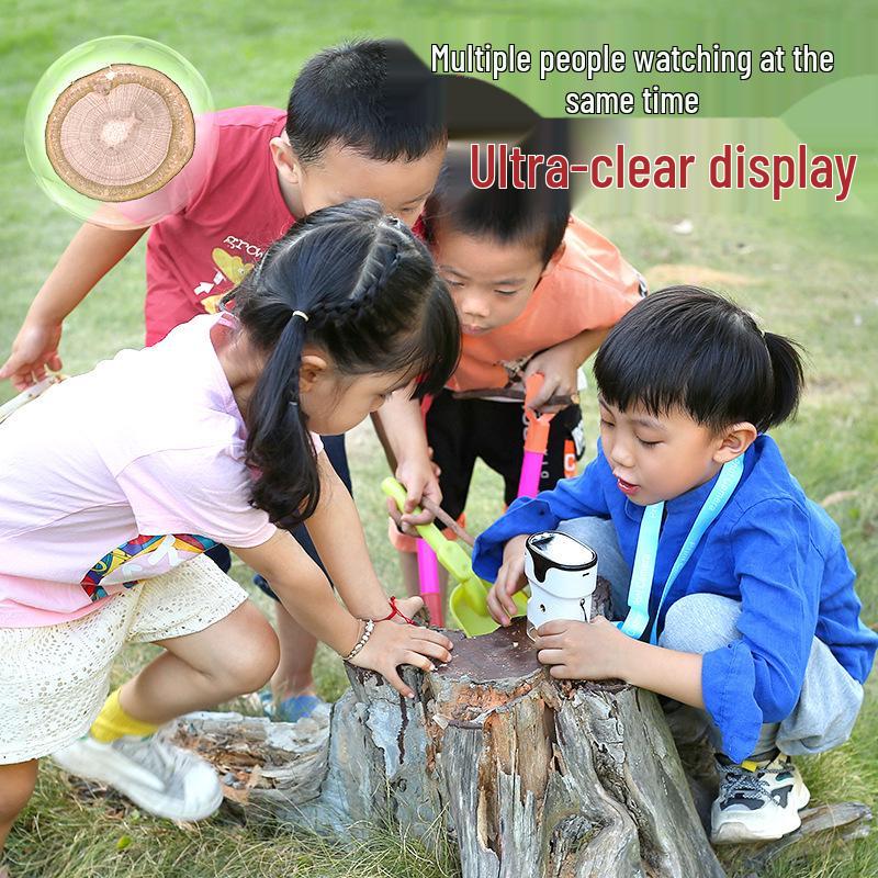 Portable 1000x Microscope Camera for Kids' Science and Middle School Projects.