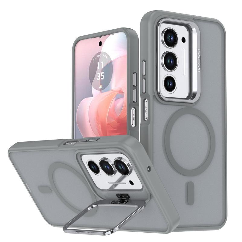 

Matte Semi-transparent Lens Bracket Case For Xiaomi Redmi 15C Redmi15 Redmi 14C A3 A3x Magnetic Ring Wireless Protective Cover Redmi 15 5G (171mm)