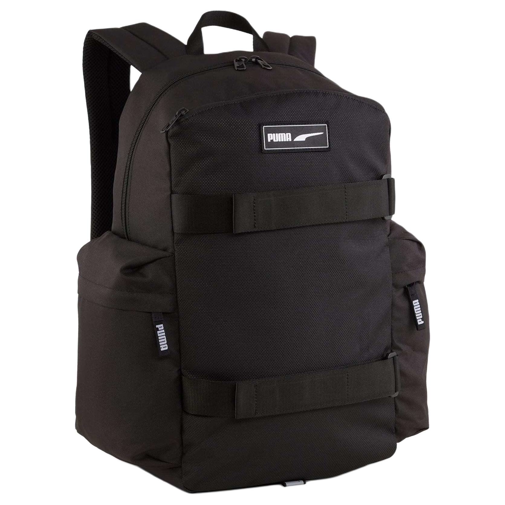 Puma Casual Versatile Portable Comfortable Polyester Backpack Unisex backpack Black 090706-01 Black
