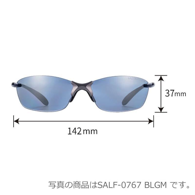Used SWANS Sports Polarized Sunglasses Airless Leaf Fit Polarized Lens Model SALF-0053 BK Black X Magenta Driving Fishing Running Climbing 1