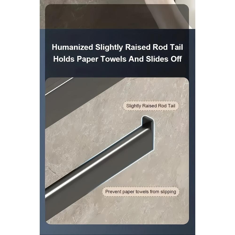 No Punching Tissue Holder, Toilet Drawer Type Roll Box, Wall-mounted Bathroom Mobile Phone Holder, Plastic Material.