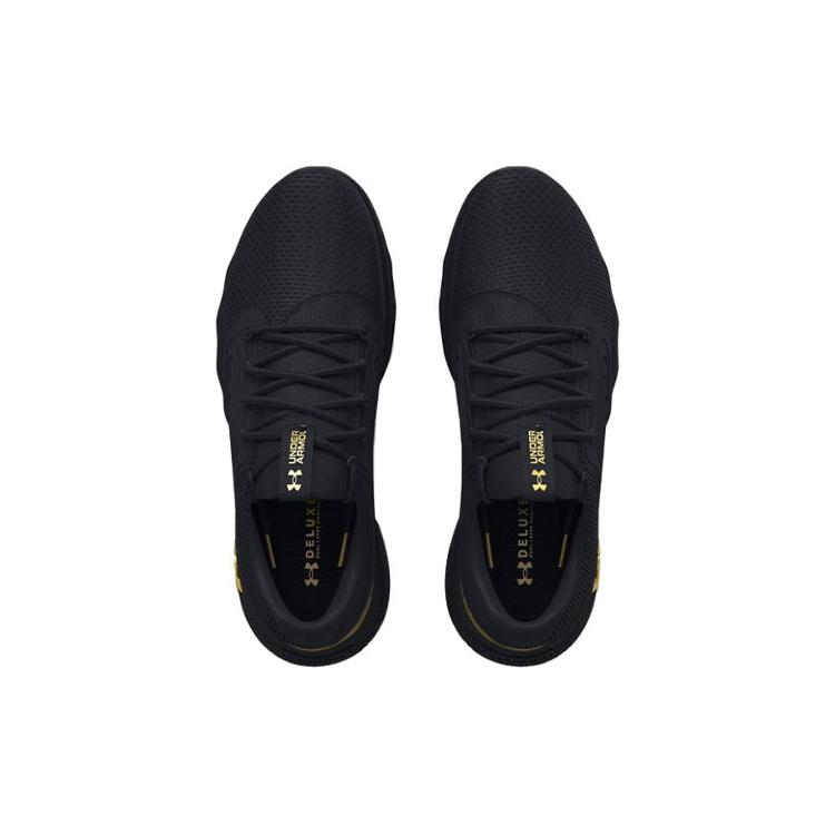 New Under Armour Charged Vantage 2 'Black Metallic Gold' 3025357-001