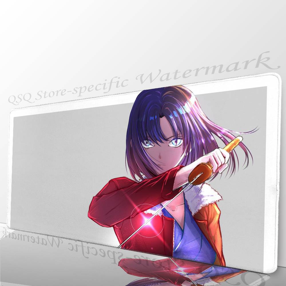 Shiki Ryougi Animation The Garden Of Sinners Mousepad Mouse Mat Desk Mat With Pad Gaming Accessories Prime Gaming XXL Keyboard