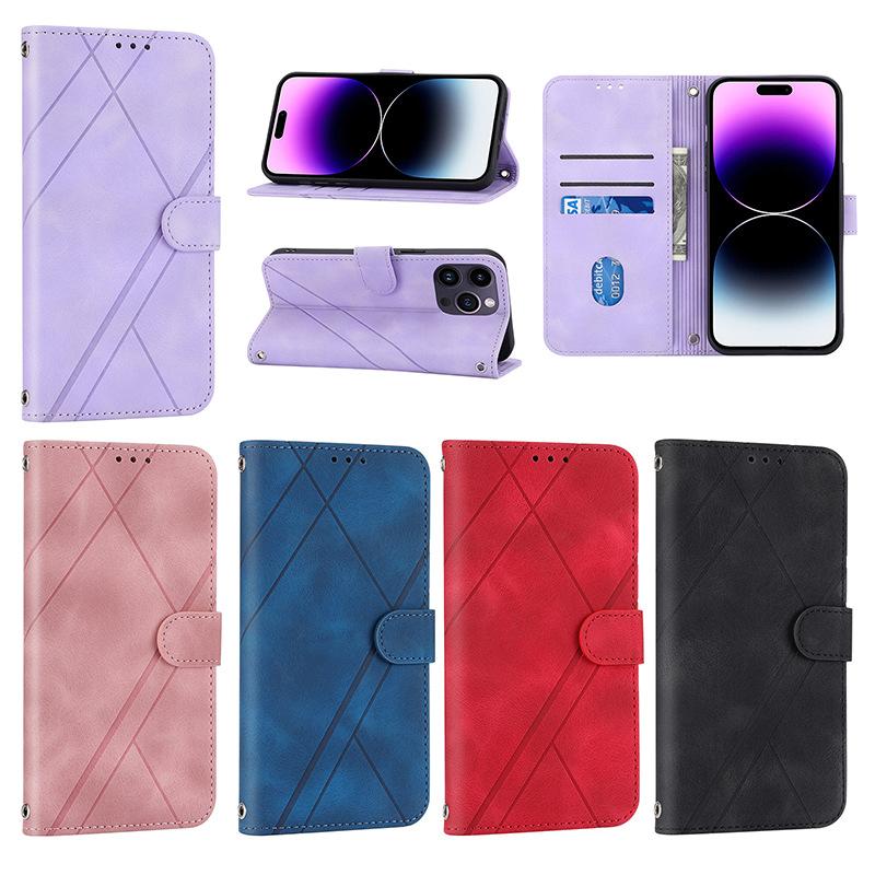 Applicable Motorola Mobile Phone Leather Case MOTO G STYLI Mobile Phone Flip Case Business Case