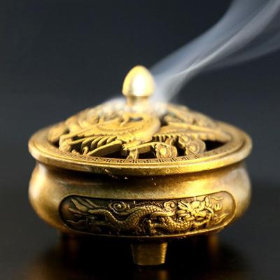 Auspicious Ruyi Drachen Und Phoenix Weihrauch Brenner Haushalt Brenner Legierung Weihrauch Herd Weihrauch X4B8
