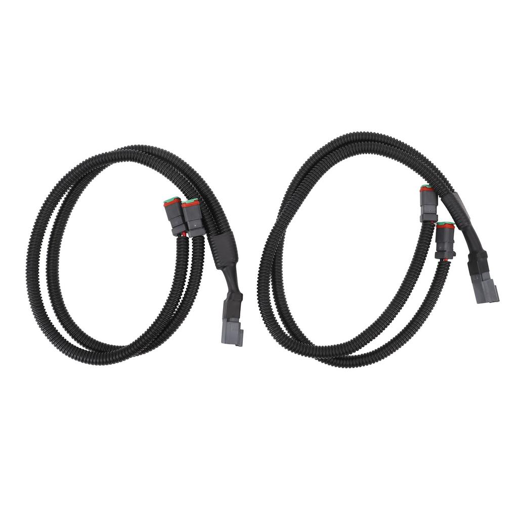 2Pcs DT Wiring Harness Adapter Plug and Play High Power Wiring Harness Adapter Connector for LED