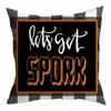 Halloween holiday party decoration pillow cover suitable for home living room sofa room decoration friend gift