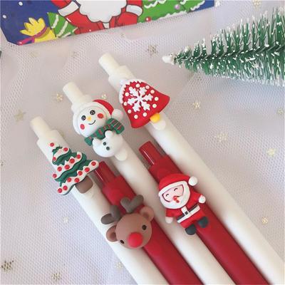 Decor Elementary School Merry Christmas Christmas Ballpoint Pen Santa Claus Xmas Tree Stationery