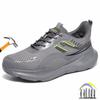 Summer Work Shoes Men Light and Comfortable Safety Shoes with Steel Toe Safety Cap Sneakers Anti-Puncture Protective Work Boots