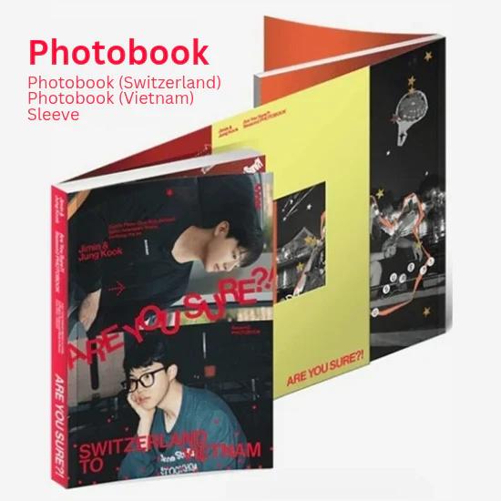 BTS Jimin x Jung Kook Are You Sure?! Season2 PHOTOBOOK