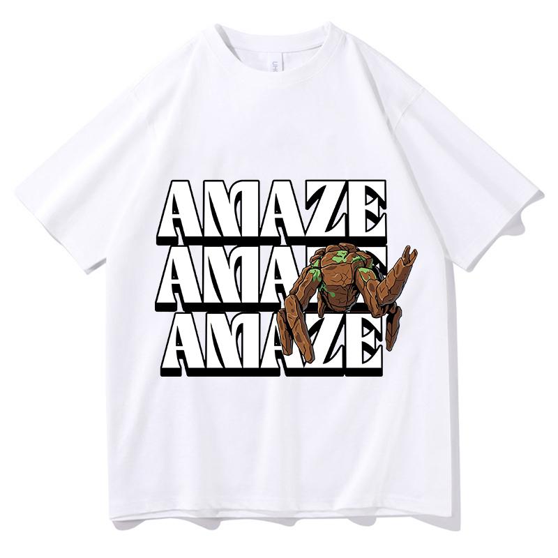 2026 Unisexs Unisexs Amaze Amaze Amaze Letter Tshirt Unisex Fashion Casual Long Sleeve Tshirt Aesthetic Top Tees Harajuku Clothes