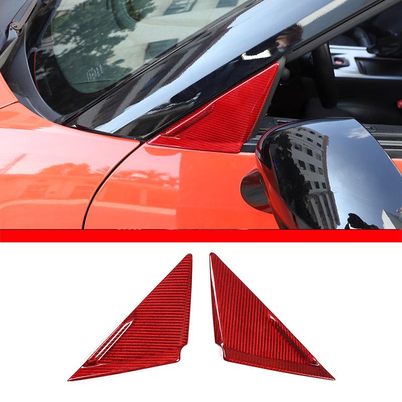 For Nissan GTR R35 Real Carbon Fiber Car Central Control Gear Panel Decorative Frame Central Control Set Sticker Auto Parts