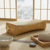 PE Rattan Summer Pillow Breathable Imitation Bamboo Weave Pillow Hard Headrest Easy To Clean Bedding Accessory for Steam Room