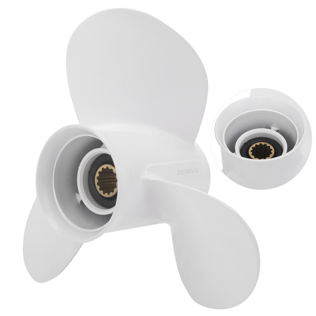 Marine 11?18 x 13?G 69W?45945?00?EL Båtmotor Aluminiumslegeringspropell for Yamaha påhengsmotor