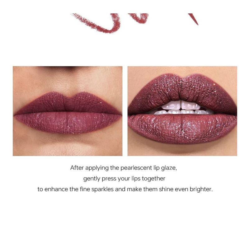 Pudaier - Matte & Pearlescent Liquid Lipstick Set - 6 Types