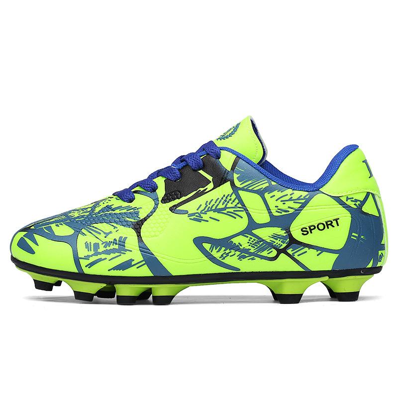 New Parent-child Football Shoes Children Children Artificial Turf Tf Broken Nails Artificial Turf Training Shoes Women