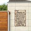 Vintage Metal Poster Wall Art Decor Motivational Sign for Farmhouse Home Office