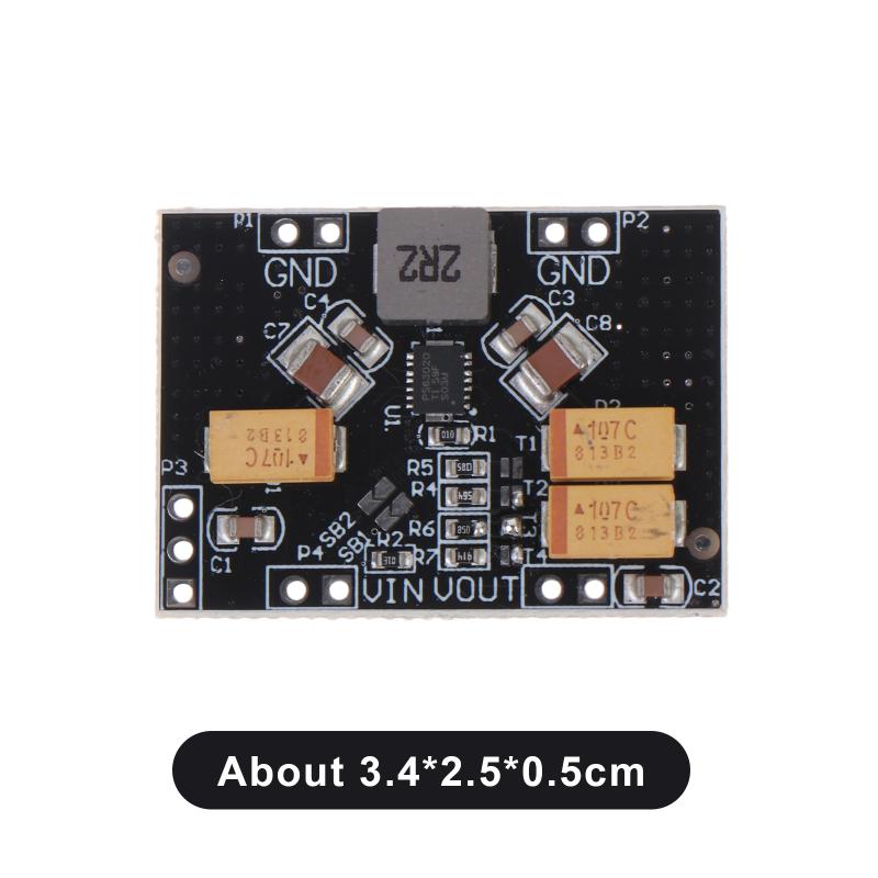 TPS63020 Lithium Battery Boost Module 2.5V-5V Automatic Step Up Down Voltage Regulator for Drone Peripheral Power Supply Modification