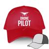 Men Original Leisure Hat Hip Hop Sport Bonnet Snapback DRONE PILOT fashion Graphic print Baseball Cap teens female popular hats