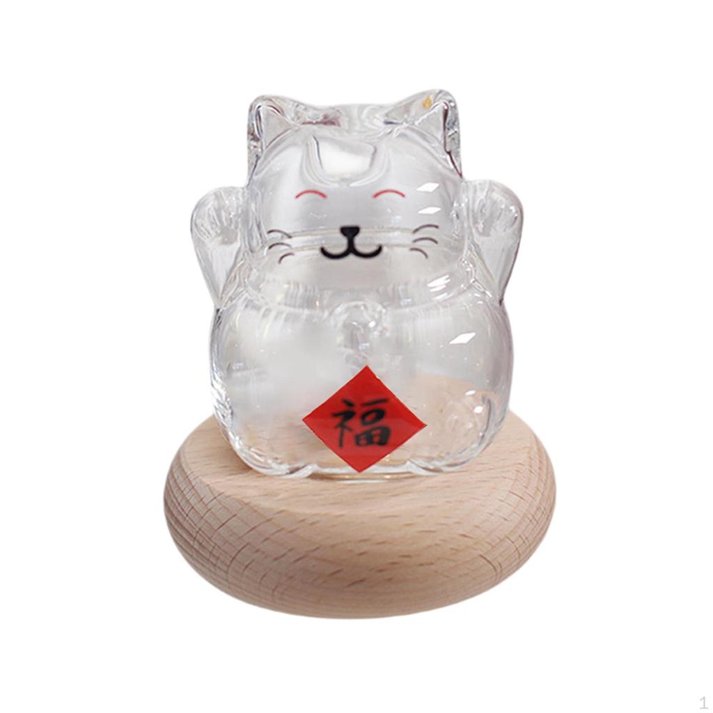 Glass Jar Clear Storage Mini for Home Bedroom Drawer Living Room