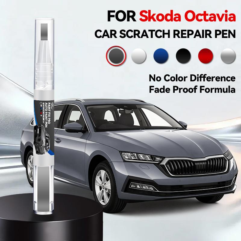 Pro Škoda Octavia Opravný pero na lak auta Dotykové pero na škrábance DIY Autodoplňky Béžová 123 Bílá Šedá LD7S 160 Černá Červená