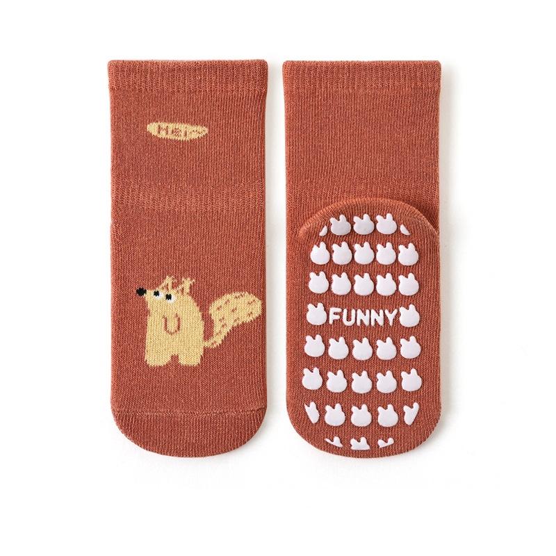 Baby Socks Cartoon Toddler Anti Slip Cotton Floor Socks for Girls Newborn Boys Cute Anti Slip Accessories Four Spring Autumn