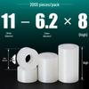 M6 Nylon Hex Standoff Spacer for PCB with ABS Washer