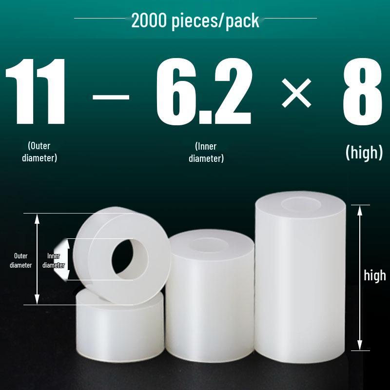 M6 Nylon Hex Standoff Spacer for PCB with ABS Washer