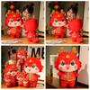 Tang Suit Dragon Year Plush Toy Stuffed Lucky Dragon Doll Plushies  Girls Toys