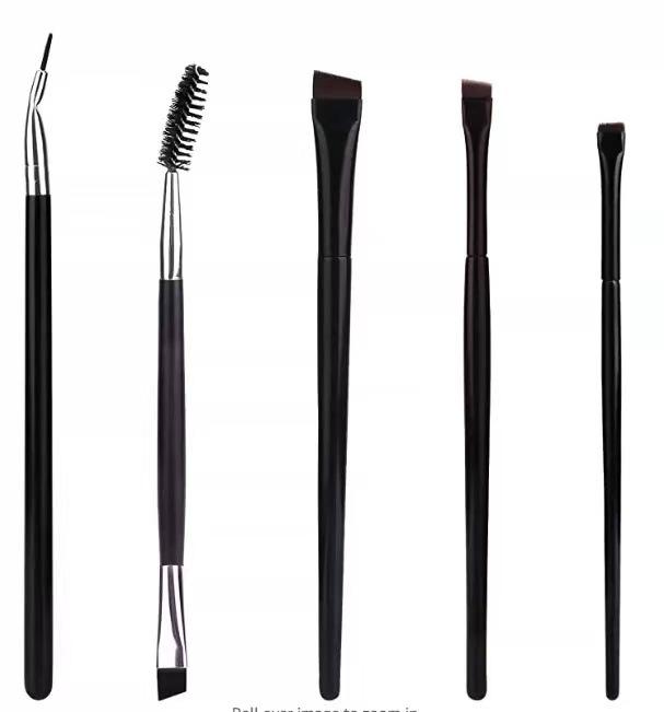 Ultrafeiner flacher abgeschrägter Eyeliner- und Augenbrauenpinsel - Professionelles Make-up-Werkzeug