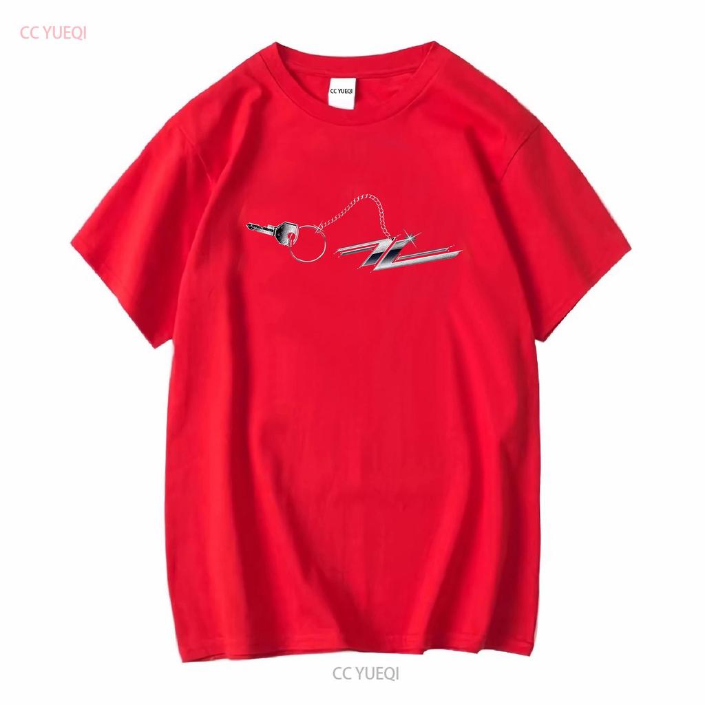 T-shirt Zz Top Porte-clés Hot Rod Lavage Vintage Décontracté Streetwear Légèrement Stretch Polyvalent Unisexe Respirant Homme