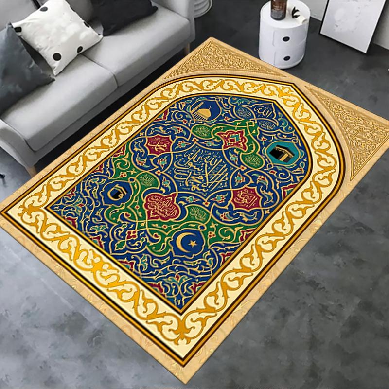 2025 New Muslim Carpet Rug for Living Room Bedroom Home Sofa Decoration,Kids Play Non-slip Floor Mat130