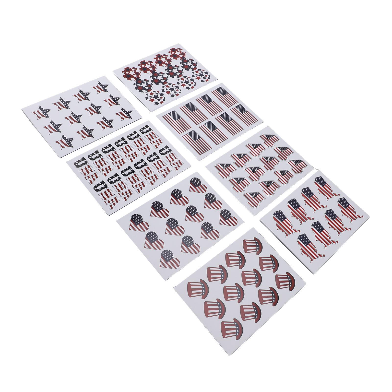 

48 шт. наклеек 4 июля американский флаг патриотический день независимости США украшение скрапбукинг