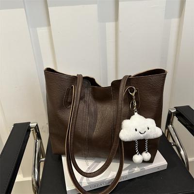 Sense Commuter Bag Women's Winter 2025 Trendy Retro Casual Versatile Shoulder Bag Large Capacity Tote Bag