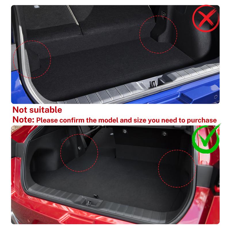Decal Flannel Suede Rear Trunk Pad For Lexus LBX 2024 2025 Anti-dirty Cargo Liner Mat Cover Interior Trim Accessories