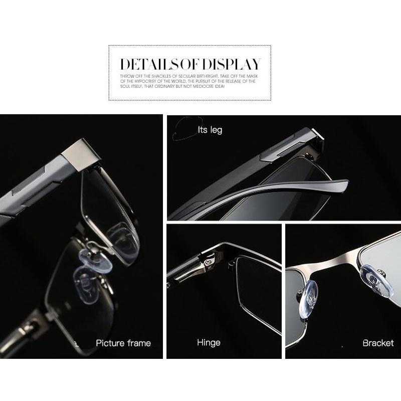 + 1,0 ~ + 4,0 Высококачественные очки для чтения, мужские очки из ...