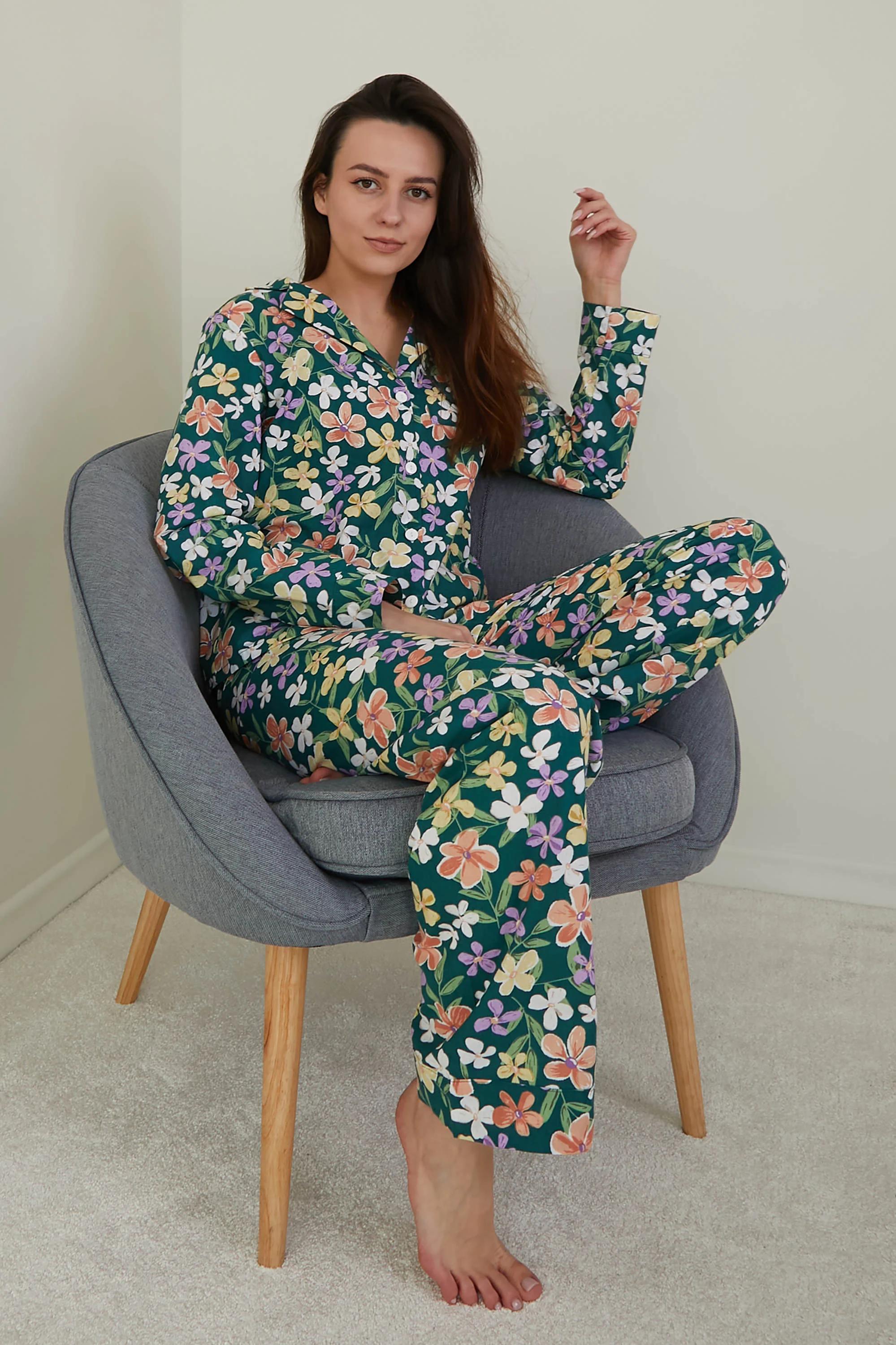 

комплект: сорочка та штани Forly (96081) 44(M) зелений