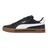 Puma Smash Vulc V3 Synthetic Leather Casual Classic Simple Retro Breathable Low-Top Skate Shoes Unisex sneaker Black 380752-23