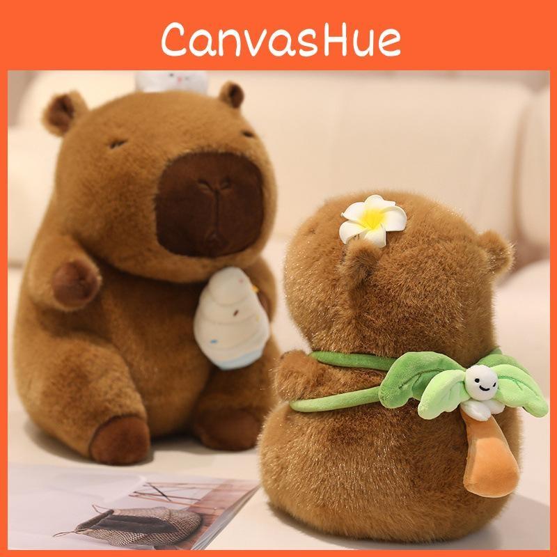 Capybara Plush Toy Ice Cream Smoothie Toy Childrens Animal Doll Cartoon