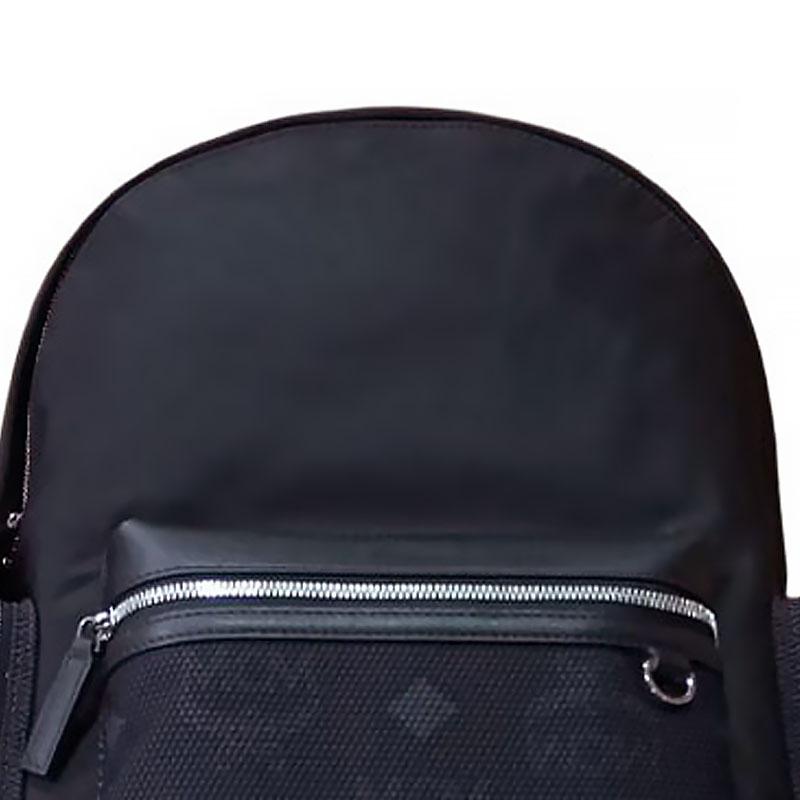 MCM Classic Design Recycled Nylon Backpack Medium Women Backpacks Black MMKFSVE06BK001