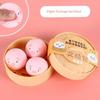 Simulated Animal Steamed Bun  Decompression Toy Soft Slow Rebound Fidget Squeeze Toy for Daily Stress Relief