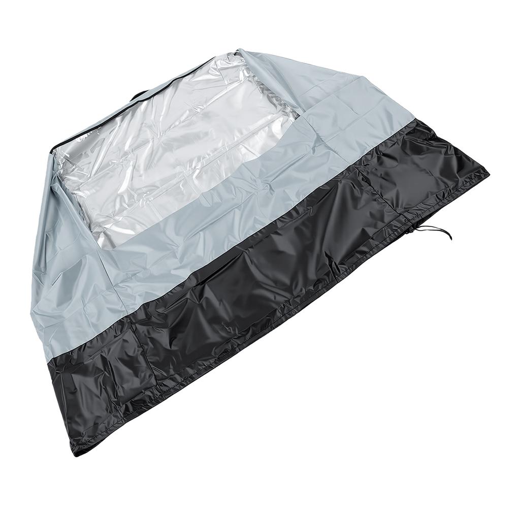 Refrigerant Recovery Machine Cover Fit for Robinair AC Machine 420D Silver Coated Windproof Protective Cover with